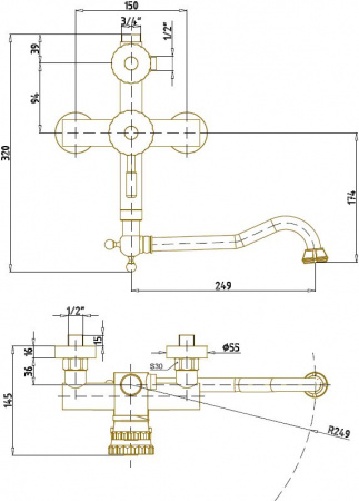 ������� ������ Bronze de Luxe 10120DF/1