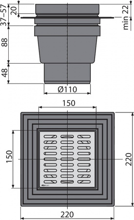 ������� ���� AlcaPlast APV13