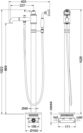  Timo Arisa 5300/00Y-CR   ,    , chrome
