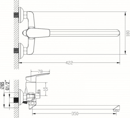  Milardo Niagara NIASBLCM10 
