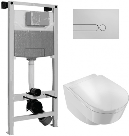 ��������  ������� ����������� ��� �������� Jacob Delafon E5504-NF + ���� ��� ������� ���������� Jacob Delafon Odeon Rive Gauche EDR102-00 + ������ ���