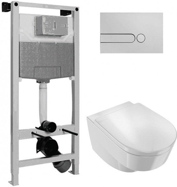       Jacob Delafon E5504-NF +     Jacob Delafon Odeon Rive Gauche EDR102-00 +  