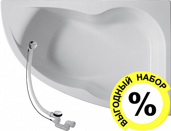   Jacob Delafon Micromega Duo E60218RU-00 150x100 R + -