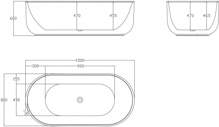   BelBagno BB401-1500-800 150x80