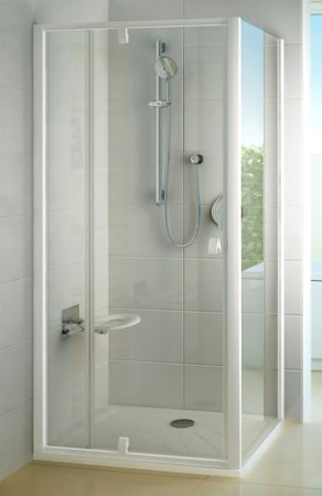 Душевой уголок Ravak PDOP2-120 + PPS-90 профиль белый Душевой уголок Ravak PDOP2-120 + PPS-90 профиль белый