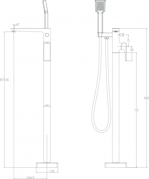  Omnires Parma PM7433CRB    ,    , -