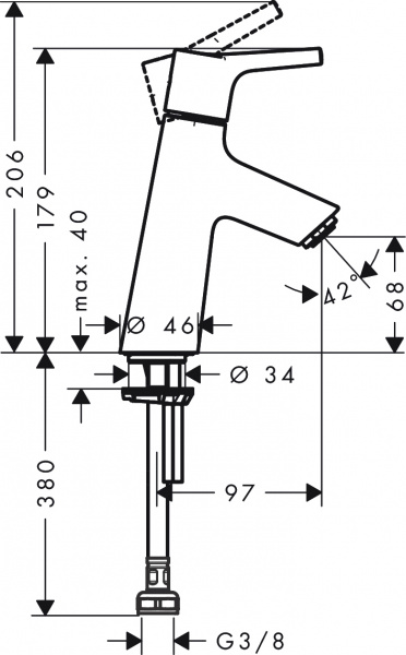  Hansgrohe Talis S 72017000  , 
