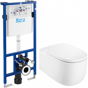 �������� ������ ��������� Roca Beyond 3460B7000 � �������-�������� + ������� ����������� ��� �������� Roca DUPLO WC 890090020