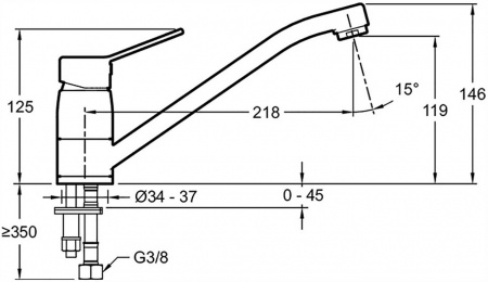  Jacob Delafon Eo E24161RU-CP   