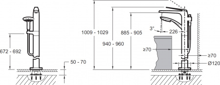  Jacob Delafon Avid E97367-CP    