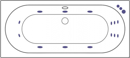   Excellent Oceana WAEX.OCE18.SMART 180x80