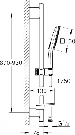   Grohe Rainshower SmartActive 26587LS0  