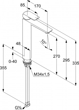  Kludi Ameo 412980575  