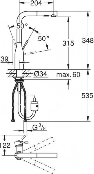  Grohe Essence New 30270DL0   