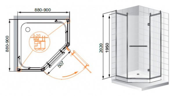   Cezares Retro P1 90 PP Cr R
