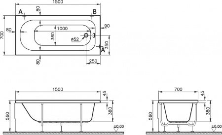   VitrA Optima 50800001076 15070
