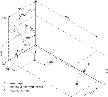 Акриловая ванна Aquanet Nord 160x70 Акриловая ванна Aquanet Nord 160x70