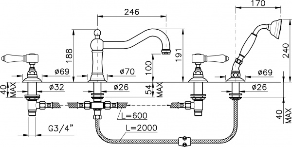  Nicolazzi Tradizionale 1449BZ78   , 