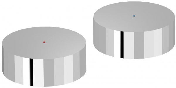 Смеситель Jacob Delafon Grands Boulevards E25404-CP для раковины с внутренней частью, 2 ручки