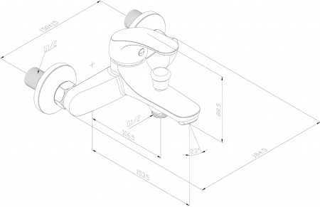 ������� �������� Damixa RedBlu Palace One 409410001