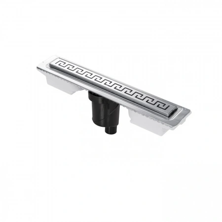 Душевой лоток Berges  В1 Antik 500 нержавеющая сталь , решетка хром глянец 091023 Душевой лоток Berges  В1 Antik 500 нержавеющая сталь , решетка хром глянец 091023