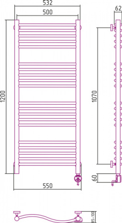 ������������� ����������������� ������� ����� 1200�500 ��� ����� ���. 00-0524-1250