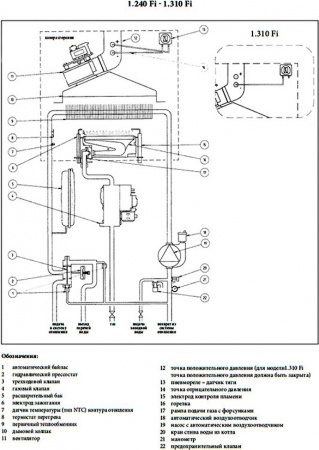   Baxi LUNA 3 Comfort 1.310 Fi (10,4-31 )