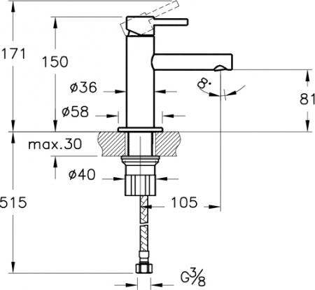  VitrA Origin A4255526  , 