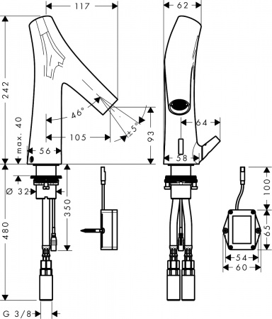  Axor Starck Organic 12171000  