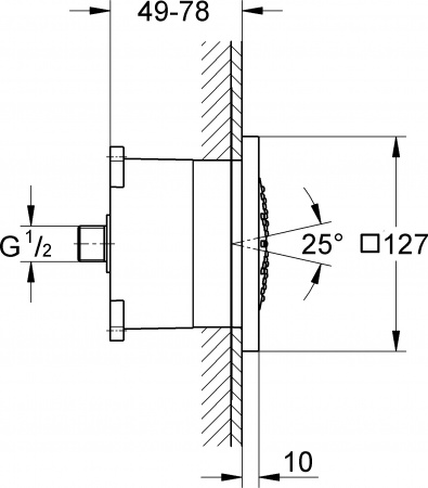   Grohe Rainshower F-Series 5 27251000