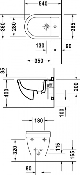   Duravit Starck 3 228015