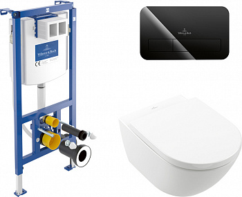     Villeroy & Boch Subway 3.0 4670TSR1 alpin, ceramicplus,    +     Villeroy & Boch 92242700 +   Villeroy & Boch Viconnect 922400RB  