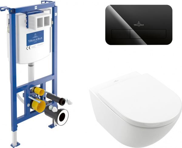     Villeroy & Boch Subway 3.0 4670TSR1 alpin, ceramicplus,    +     Villeroy & Boch 92242700 +   Villeroy & Boch Viconnect 922400RB  