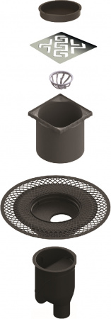 ������� ���� Berges Wasserhaus Platz Antik 090061 15x15 ��