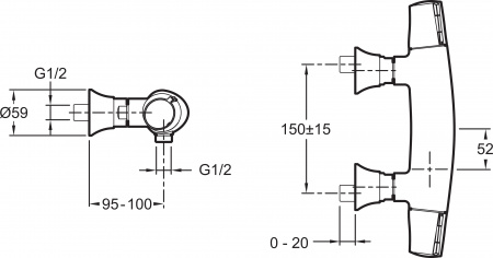  Jacob Delafon Symbol E71683-CP  