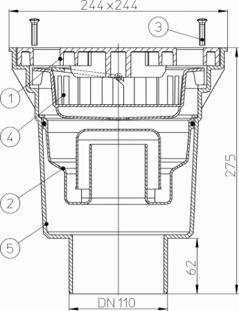 HL 606LW/1     DN110
