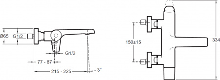  Jacob Delafon Avid E97369-CP    