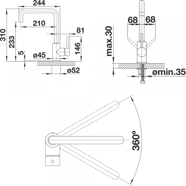  Blanco Mili Silgranit 525131   