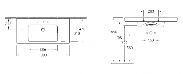   Villeroy & Boch Subway 2.0 7175 A001
