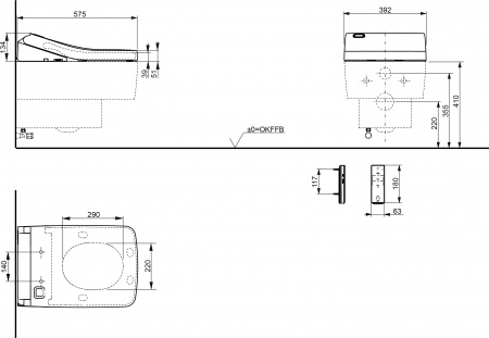 ������ ��������� Toto SG CW512YR � ����������� ������������ �������