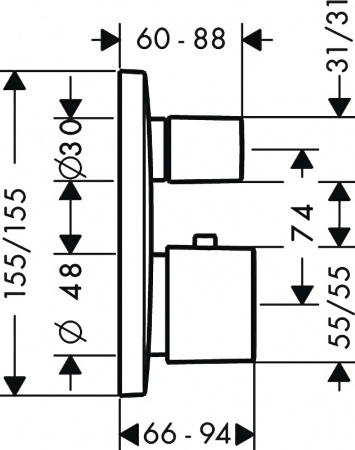  Hansgrohe PuraVida 15775000    
