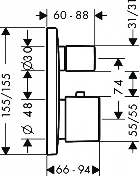  Hansgrohe PuraVida 15775000    