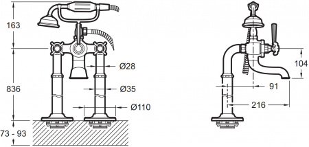  Jacob Delafon Cleo1889 E24314-CP    