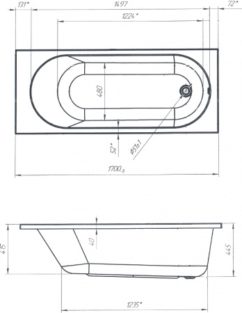   Marka One Atlas 170x70