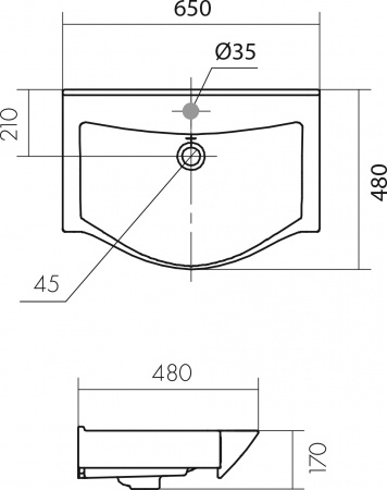 ��������  ������ ��������� VitrA Integra 7040B003-0075 ������������ + ������ ��� ������ STWORKI ��������� 65