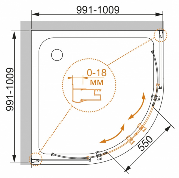   Cezares Pratico GL R 2 100 C Cr TR 100  
