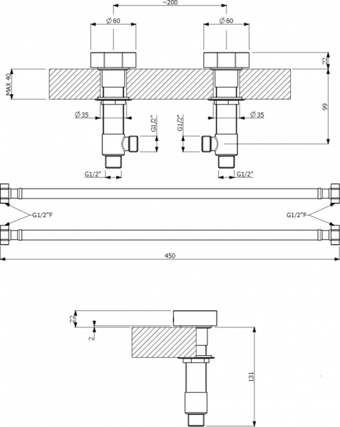  Villeroy & Boch Dawn TVW10612015261  