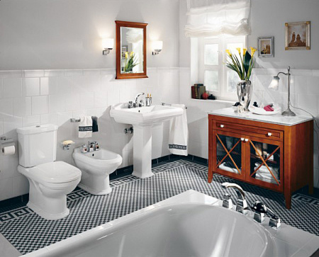 Раковина Villeroy & Boch Hommage 7101 75 R1 alpin Раковина Villeroy & Boch Hommage 7101 75 R1 alpin