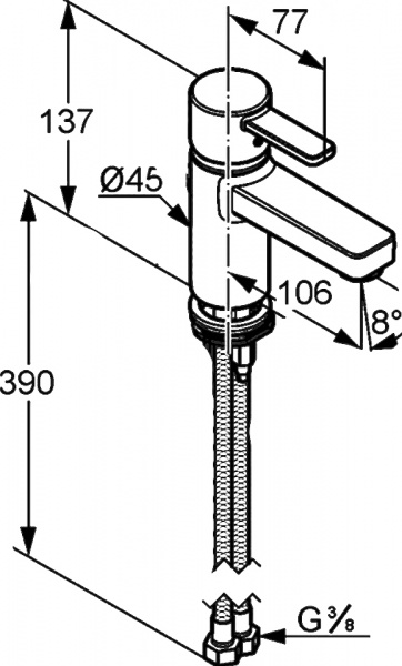  Kludi Zenta 382510575  