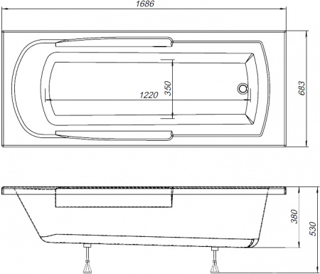   Aquanet Extra 170x70